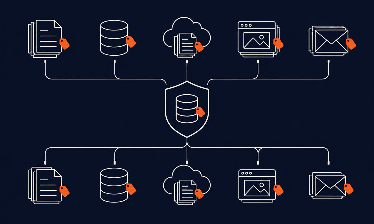 Illustration: How to label personal data across your data sources for GDPR
