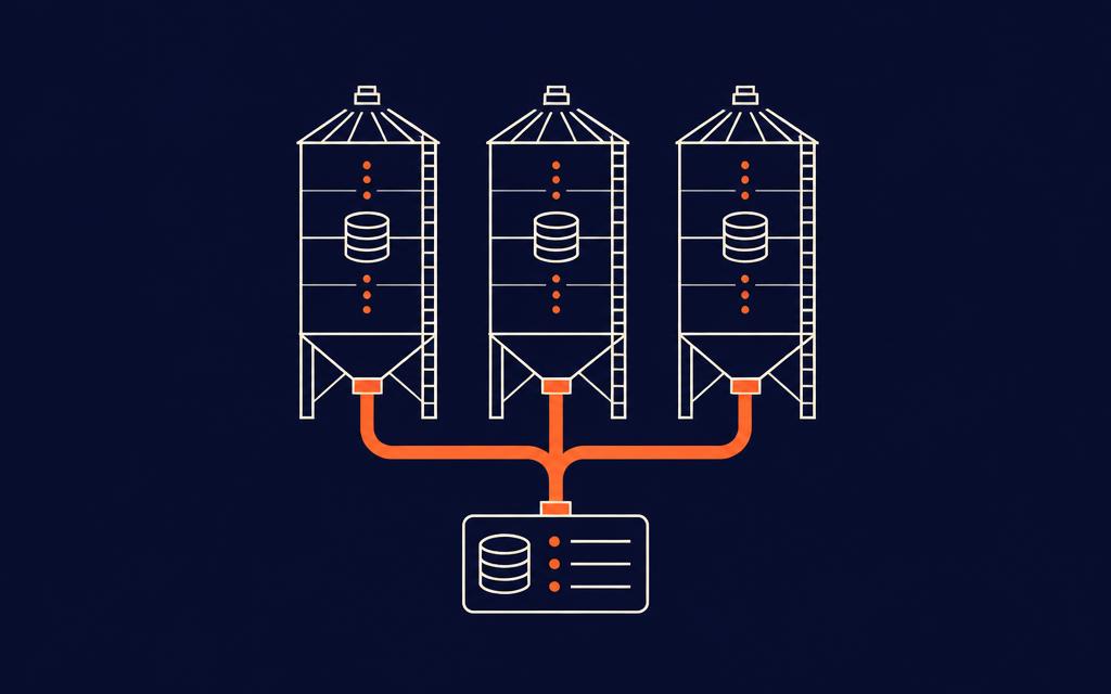 Illustration: Solving the data silo conundrum
